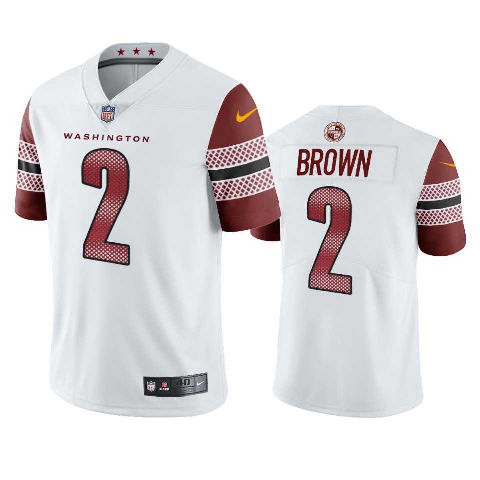 Washington Commanders 2 Dyami Brown White Vapor Limited Jersey Dzhi